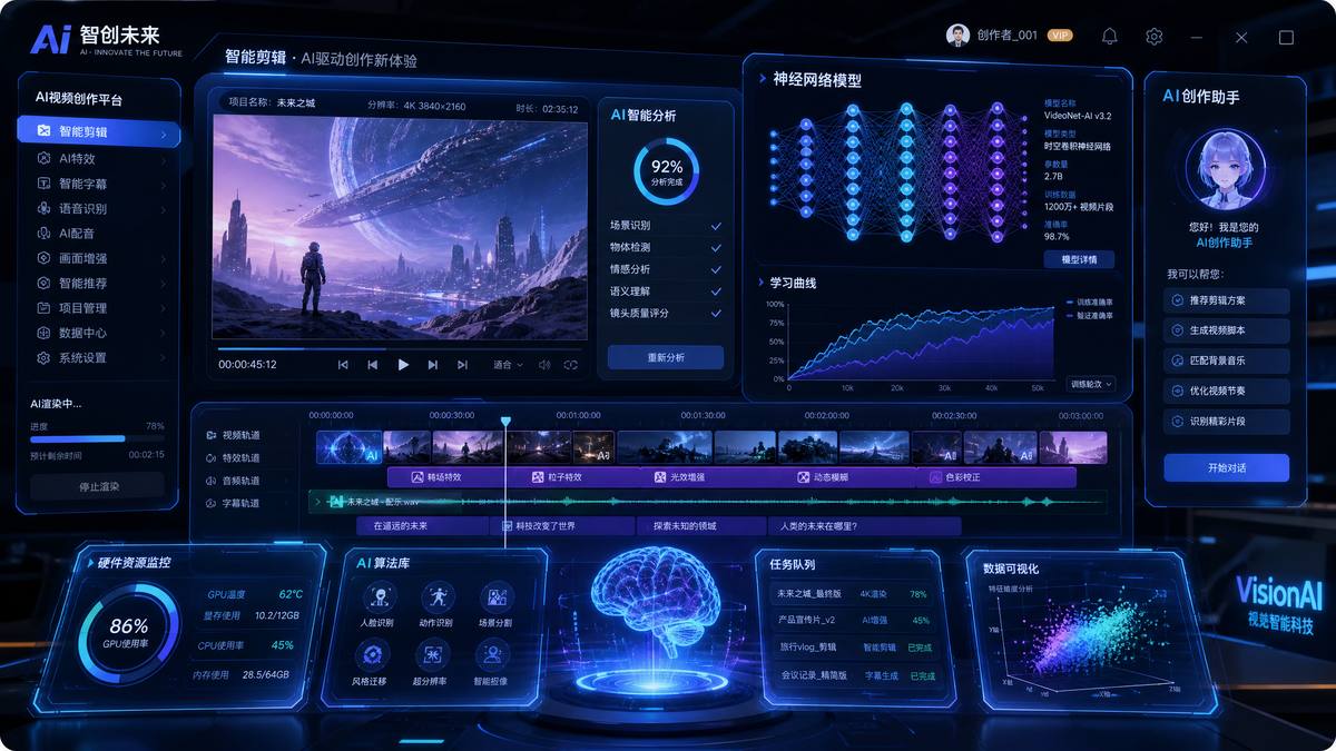 推特网红AI视频创作工具
